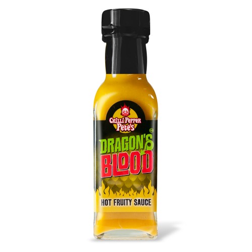 Dragon's Blood Hot Fruity Sauce with Habanero & Mango